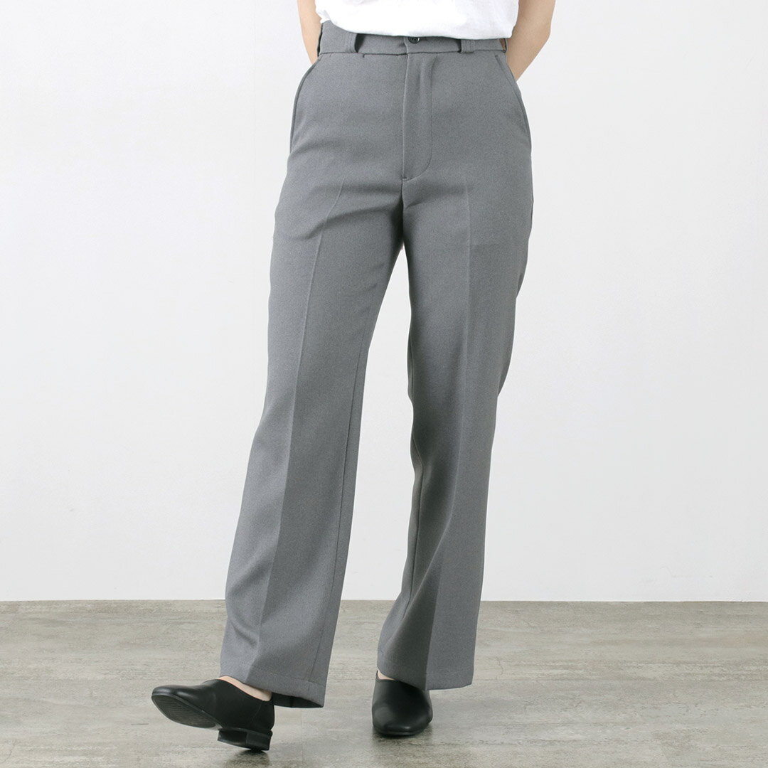 【30％OFF】SHINZONE（シンゾーン） センタープレスパンツ 17SMSPA16 / レディース ボトムス ストレート スラックス 無地 日本製 CENTER PRESS PANTS【セール】