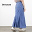 SHINZONE（シンゾーン） デニムマーメイドスカート / ボトムス ロング タイト ハイウエスト 無地 日本製 23MMSSK03 DENIM MERMAID SKIRT