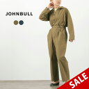 ジョンブル ボトムス レディース 【50％OFF】JOHNBULL（ジョンブル） タイプライター オールインワン / レディース ボトムス 綿100％ コットン 無地 Typewriter Allinone【セール】