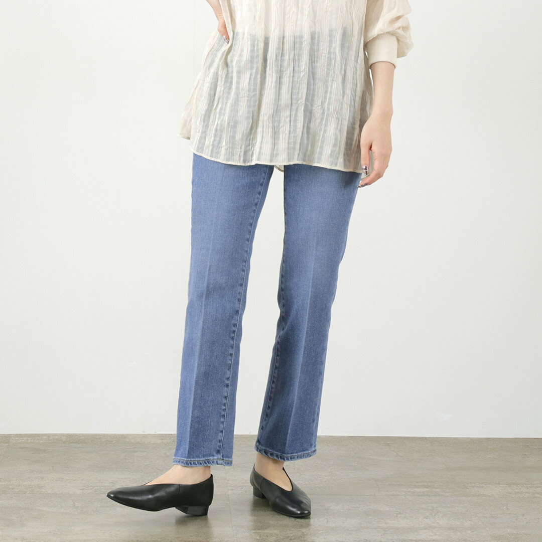 【30％OFF】【動画あり】RED CARD（レッドカード） マーマレード ミッドライズ フレアデニム / レディース ボトムス ジーンズ 日本製 Marmalade Midrise Flare【セール】