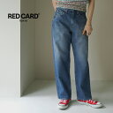 RED CARD(レッドカード) Bird ワイドストレートデニム / レディース ボトムス パンツ 日本製 綿100