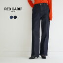 RED CARD(レッドカード) Tyler ルーズストレート タイラー / レディース ボトムス ジーンズ パンツ デニム 伸縮 ストレッチ