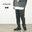 FNOR(エフノア) ベルベティ トラックパンツ / メンズ レディース イージーパンツ 総ゴム ウエストゴム