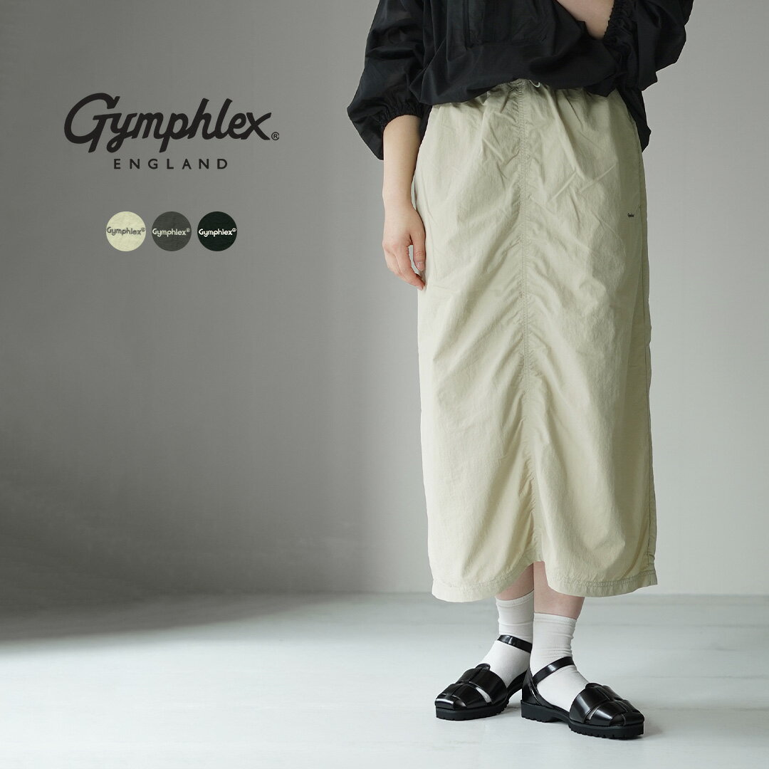 乐天商城 - 【10％OFFクーポン対象】GYMPHLEX（ジムフレックス） イージー スカート / レディース ロング ウエストゴム 総ゴム