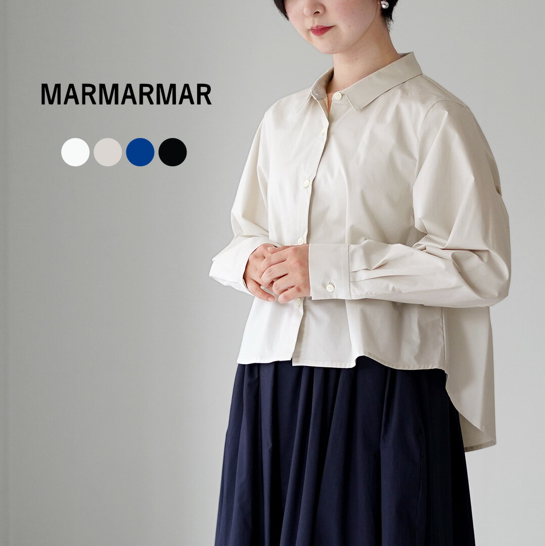 樂天商城 - MARMARMAR（マーマーマー） ショートバック フリルシャツ 日本製 / レディース 長袖