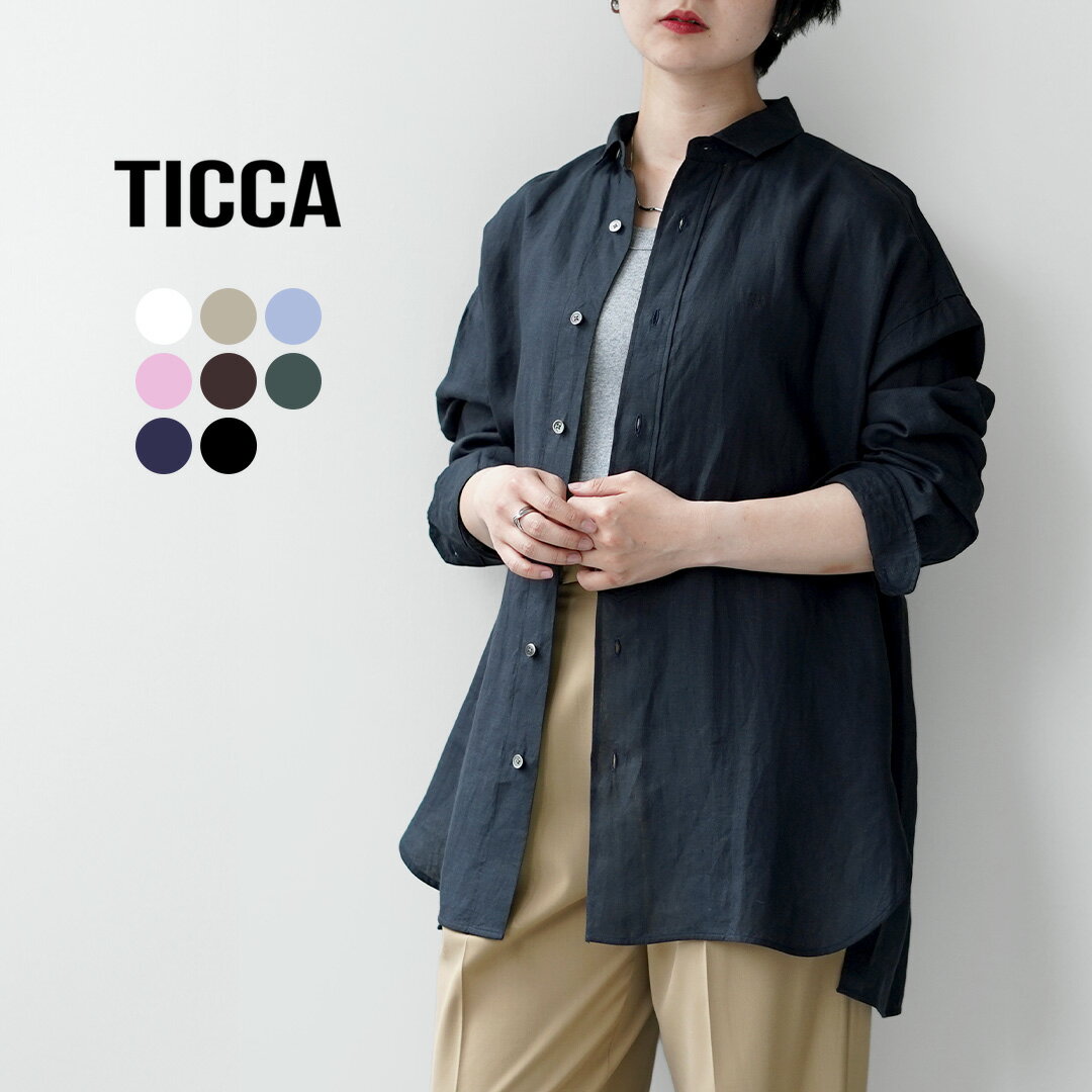 楽天市場】ticca ティッカ スクエアビッグシャツの通販