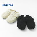 【30％OFF】BIRKENSTOCK（ビルケンシュトック） ボストン ビッグバックル テディー リベット ファー レディース サンダル ストラップ ラムスキンボア BOSTON BIG BUCKLE TEDDY RIVET FUR【セール】