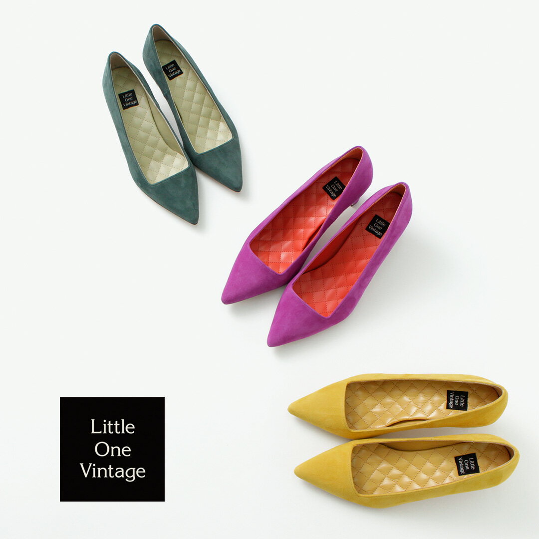 【50％OFF】Little One Vintage（リトルワンヴィンテージ） ピージーパンプス / シンゾーン shinzone ローヒール 靴 PEASY PUMPS【セール】