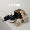 BIRKENSTOCK（ビルケンシュトック） キョート ヌバックレザー スエード / メンズ レディース 靴 シューズ サンダル ベロアレザー ベルクロ 天然皮革 KYOTO NUBUCK LEATHER/SUEDE / sumt / es4