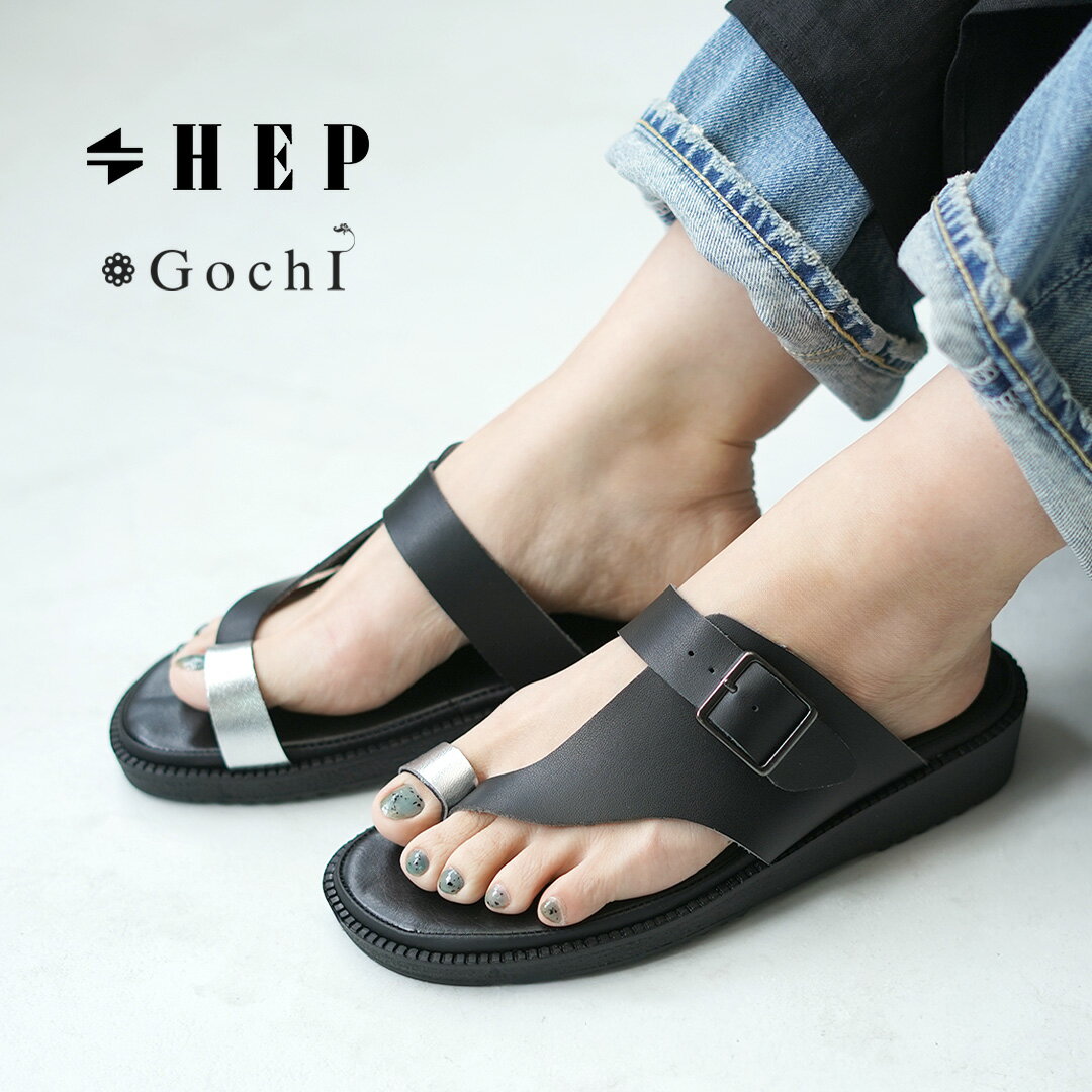 乐天商城 - 【10％OFFクーポン対象】HEP（ヘップ） 別注バイカラー BNH ベンハー サンダル / レディース シューズ つっかけ 鼻緒 日本製