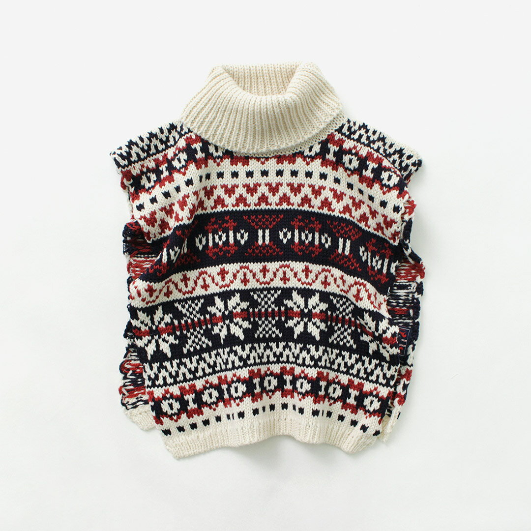 【70％OFF】CLIPPER CASUALS（クリッパーカジュアル） フェアアイル ベスト レディ...