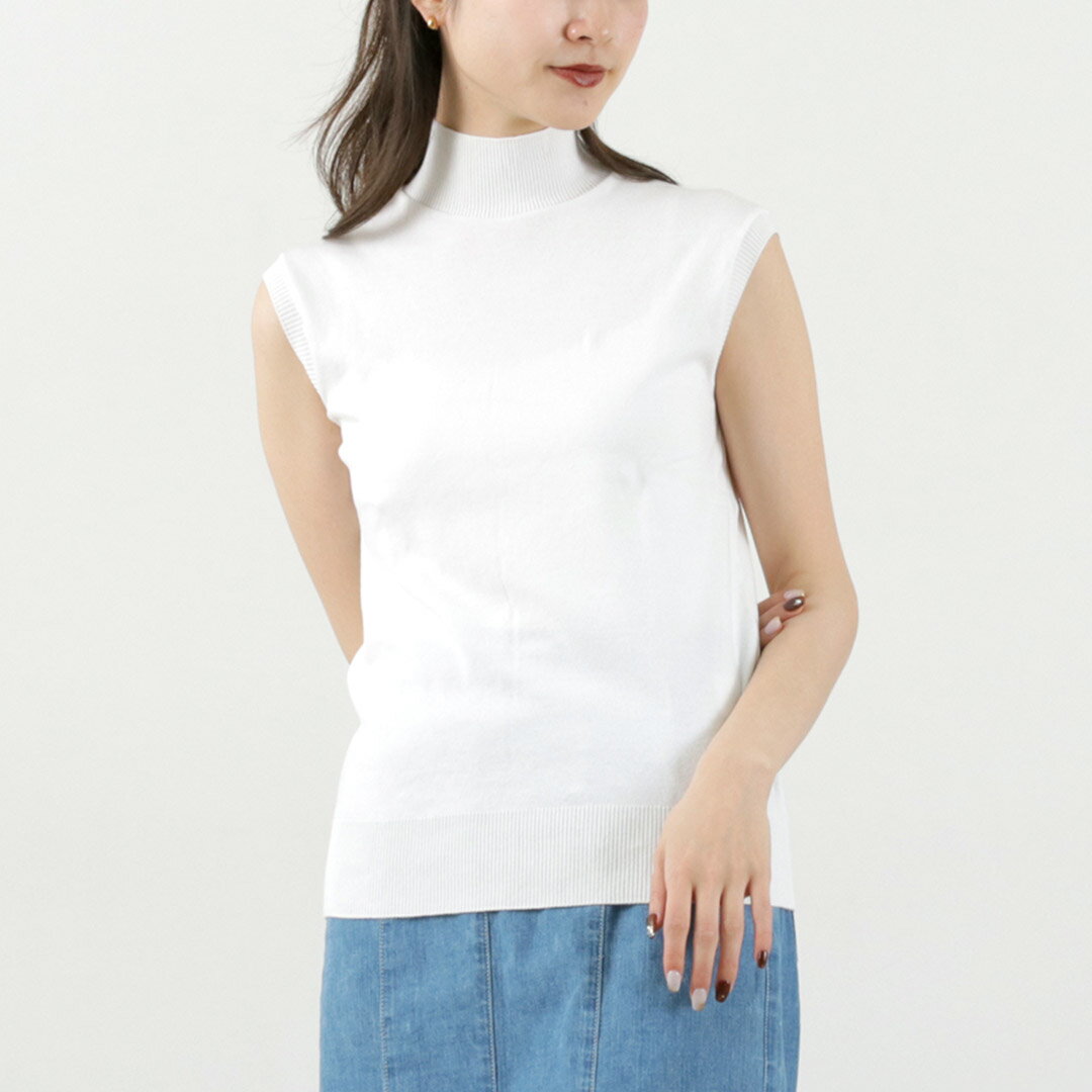 楽天市場】ノースリーブ モックネック(Tシャツ・カットソー 楽天市場】ノースリーブ モックネック(Tシャツ・カットソー
