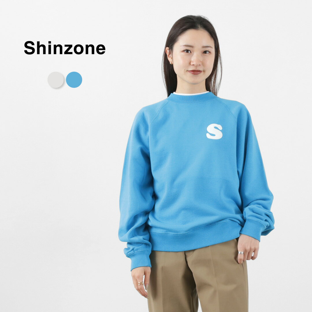 【30％OFF】SHINZONE（シンゾーン） シンゾーン×アメリカーナ コラボレーションスウェット / レディース トレーナー 長袖 無地 ロゴ 23MXXCU01 AMERICANA COLLABORATION SWEAT【セール】