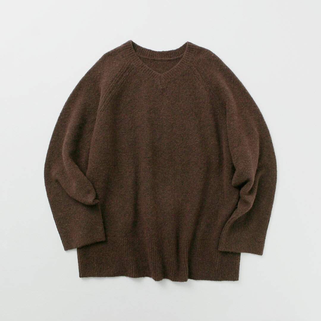 【10％OFFクーポン対象】【30％OFF】YENN（イェン） アルパカ ミックス セーター / レディース ニット 長袖 無地 ALPACA MIX SWEATER【セール】 daigochi-10006558 GochI by ROCOCO サンプル画像3