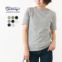 楽天GochI by ROCOCO【30％OFF】TIEASY（ティージー） HDCS ボートネック S/S バスク シャツ / レディース 半袖 Tシャツ オーガニック コットン スラブ糸 日本製 te001SS HDCS BOATNECK S/S BASQUE SHIRT【セール】