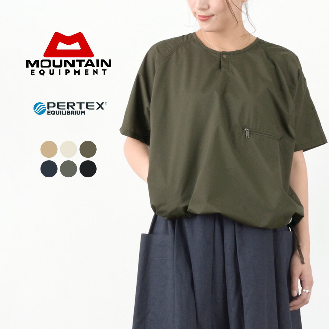 【10％OFFクーポン対象！9月11日01:59まで】MOUNTAIN EQUIPMENT（マウンテンイクィップメント） パーテックス エクリブリウム Tシャツ / レディース メンズ 半袖 無地 / ナイロン / パッカブル 携帯 / 速乾 軽量 通気性 / 425722 / PERTEX EQ TEE