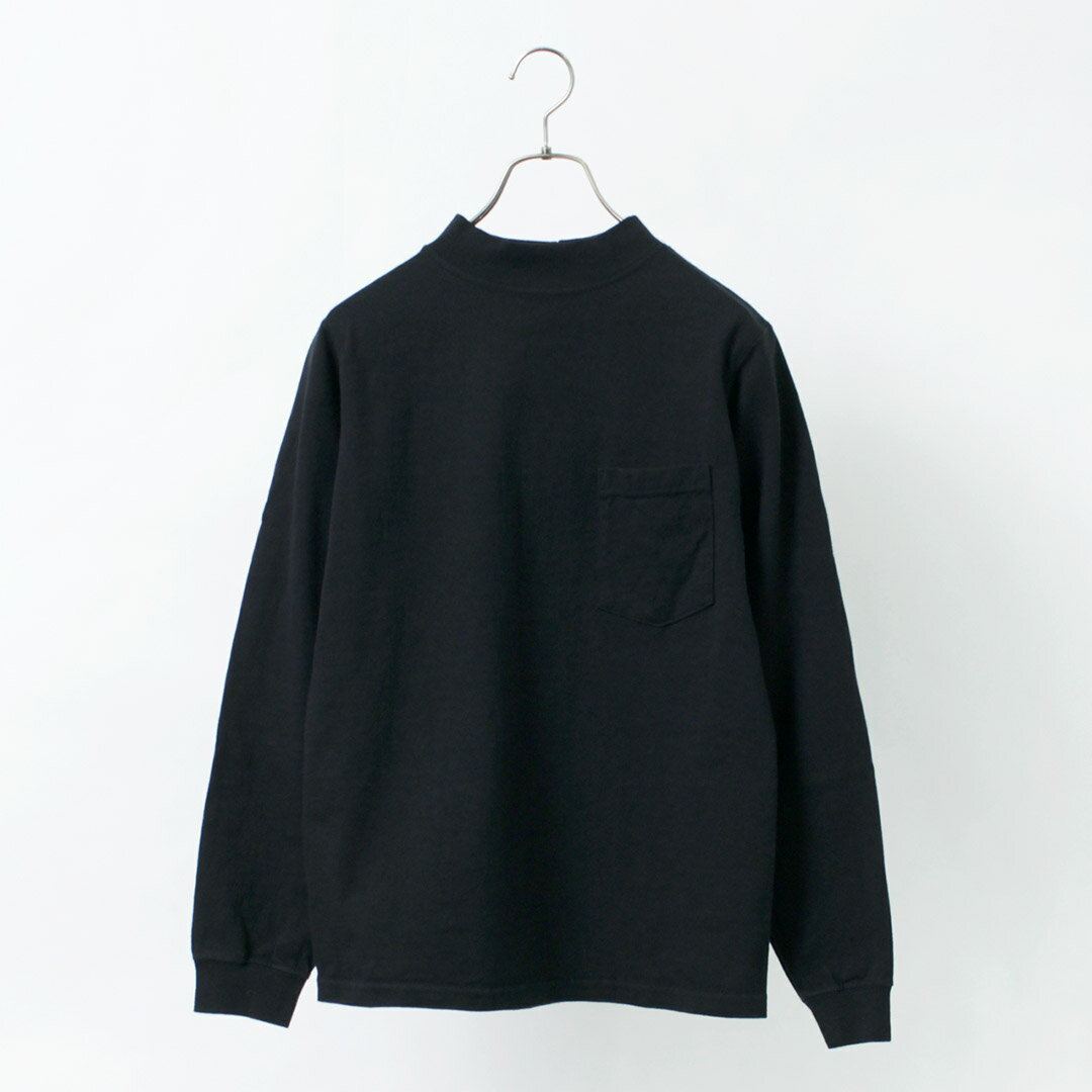 【30％OFF】GOODWEAR（グッドウェア） ロングスリーブ モックネック ポケットTシャ...
