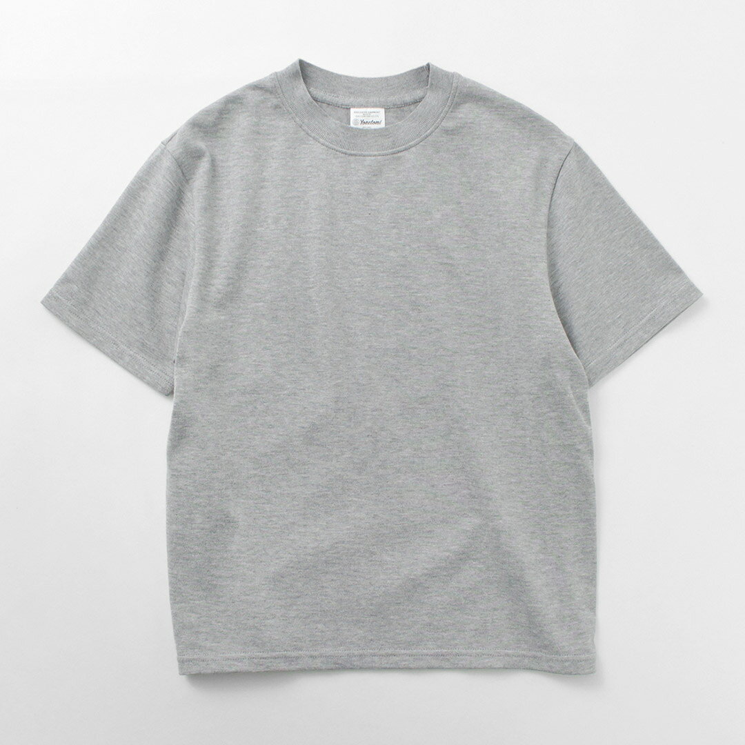 【50％OFF】YONETOMI NEW BASIC（ヨネトミニューベーシック） ヨコ 丸胴 ニットTシャツ / メンズ レディース 半袖 無地 クルーネック 日本製 米冨 YOKO-MARUDO KNIT TEE【セール】 daigochi-10005410 GochI by ROCOCO サンプル画像3