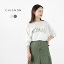 【30％OFF】CHIGNON（シニヨン） シアーカスレカレッジロゴロンTee / レディース トップス Tシャツ カットソー 長袖 シースルー Sheer ..