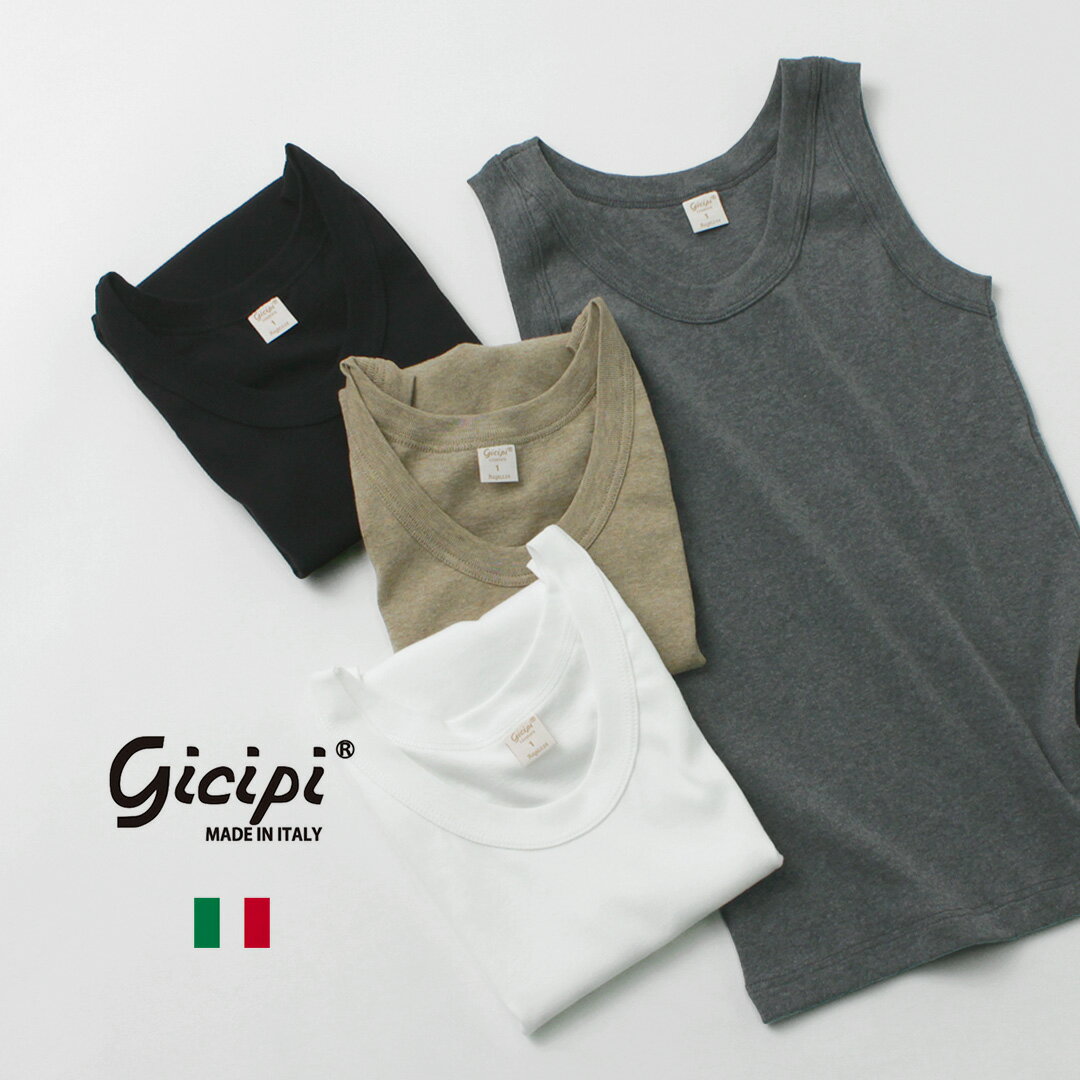 GICIPI（ジチピ） バナーディオ ベーシックタンクトップ / レディース トップス ノースリーブ 綿 コットン インナー VANADIO Basic Tanktop