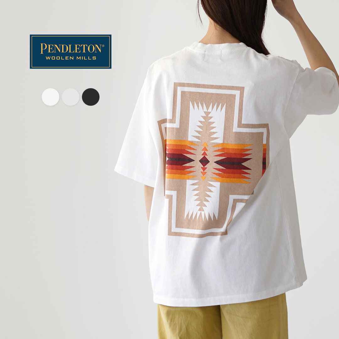 PENDLETONʥڥɥȥ ХåץT / Ⱦµ  ǥ  åȥ Back Print TEE