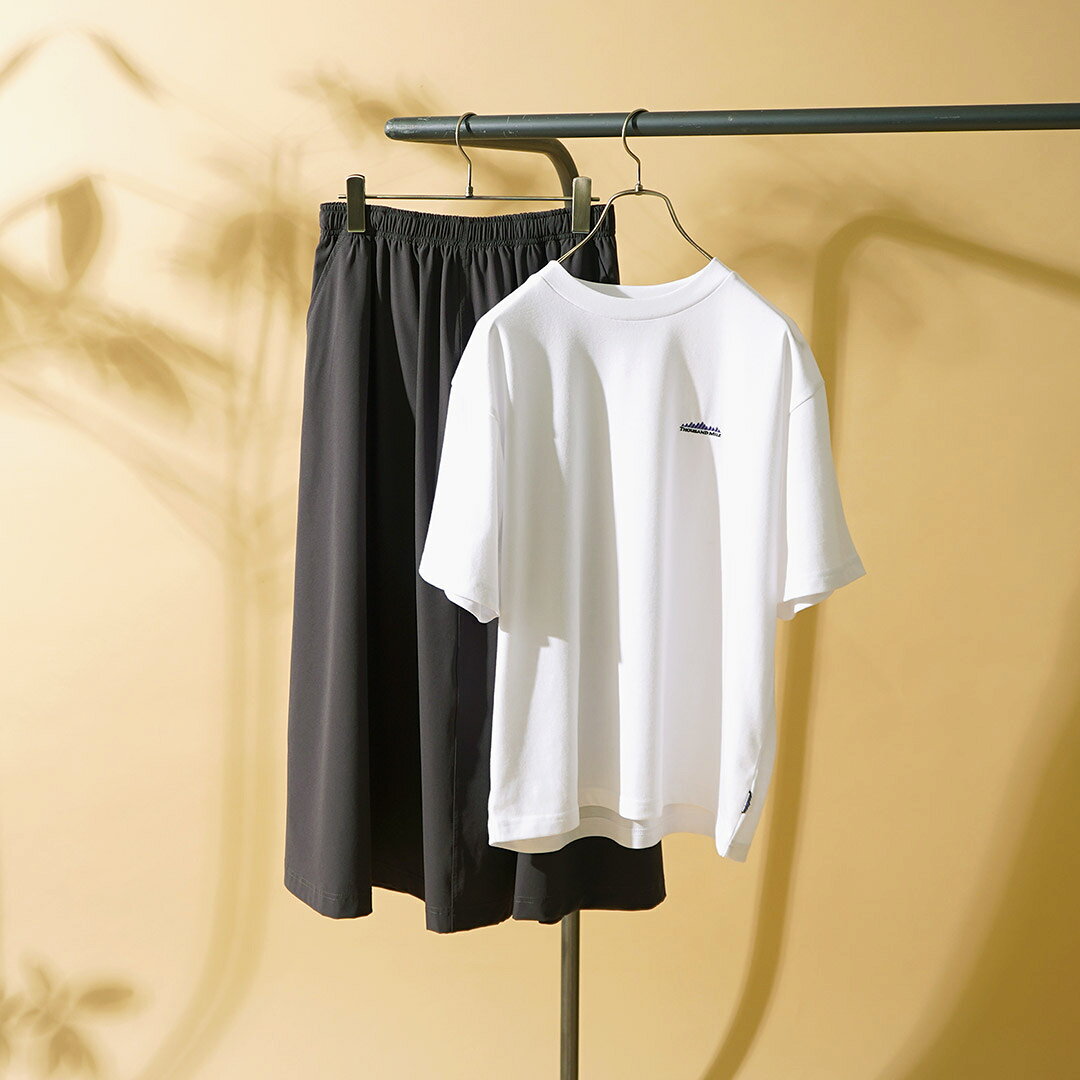 【30％OFF】THOUSAND MILE（サウザンドマイル） 別注 ファンクショナル T＆スカート セット / レディース セットアップ 半袖 ウエストゴム 撥水 ストレッチ アウトドア functional T-shirt & Skirt【セール】 daigochi-10006975 GochI by ROCOCO サンプル画像3