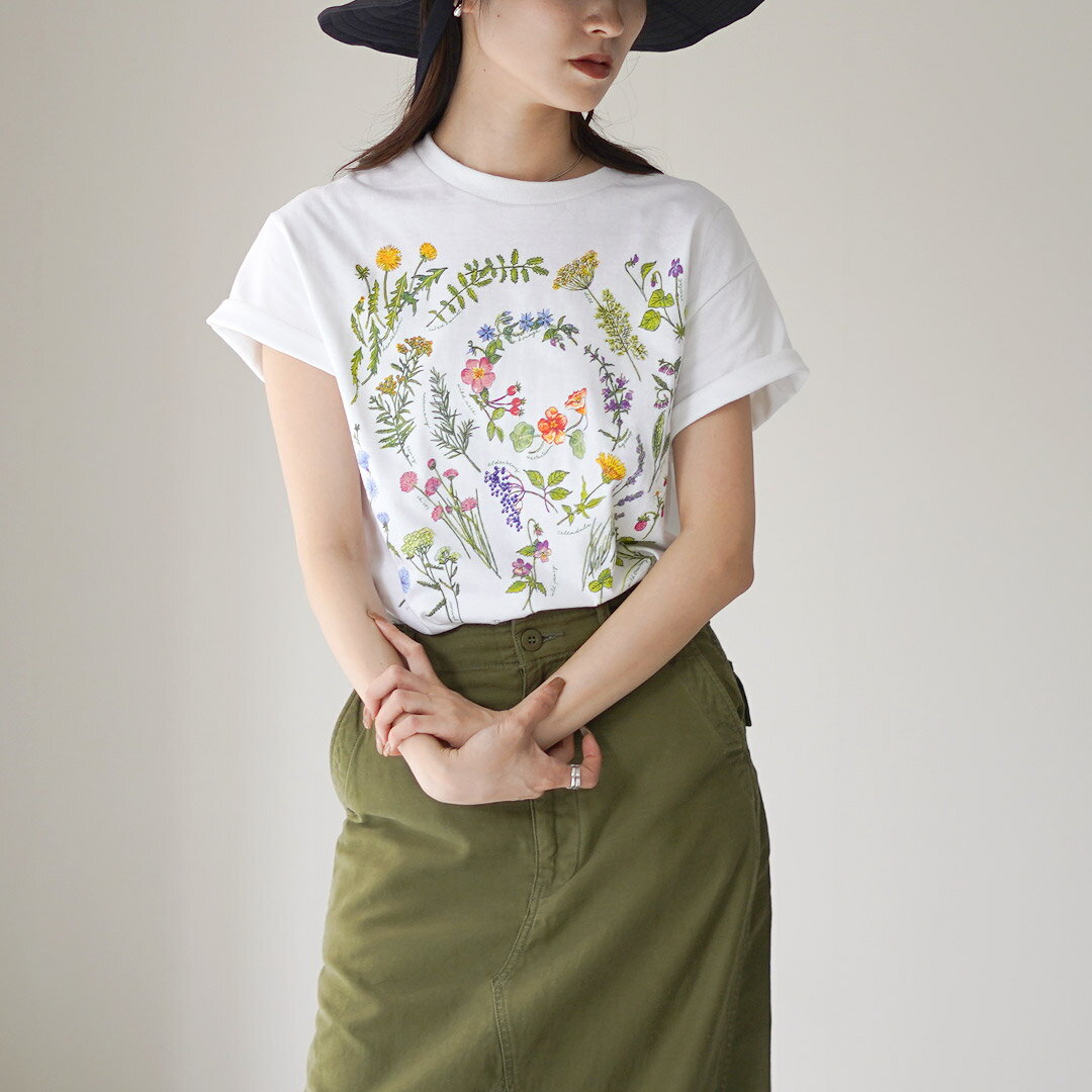 楽天市場】ブランド tシャツ（柄花・植物）（Tシャツ・カットソー