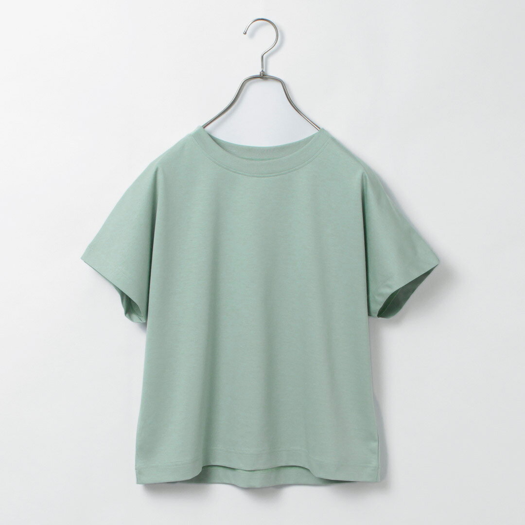 【20％OFF】SIRENEMERMAID（シレーヌマーメイド） スーピマコットンポンチ フレンチスリーブ クルーネックプルオーバー / Tシャツ 半袖 クルーネック コットン 日本製【セール】 daigochi-10006957 GochI by ROCOCO サンプル画像3