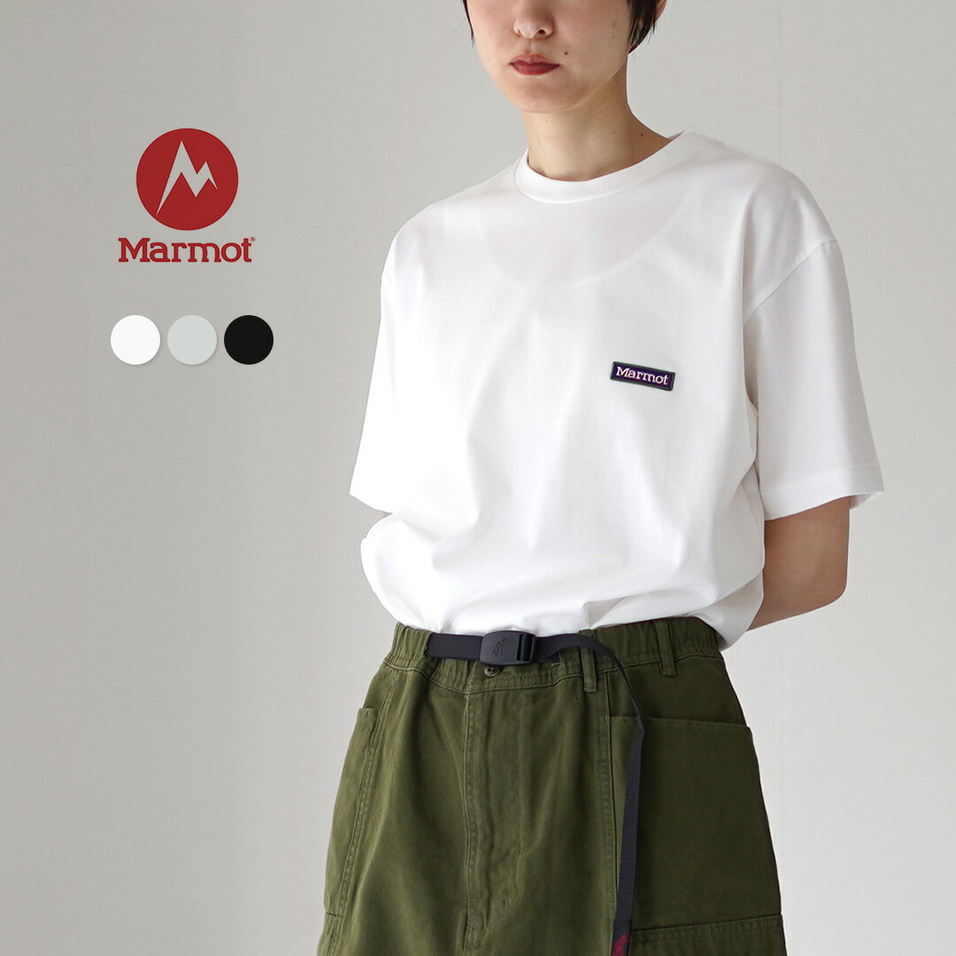 乐天商城 - 【10％OFFクーポン対象】MARMOT（マーモット） マーモット スタビリティー Tシャツ / メンズ レディース 半袖 吸水速乾 UVカット UPF20 抗菌消臭 ロゴ 刺繍 Marmot Stability T-Shirts / uvi