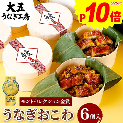 父の日 国産 うなぎおこわセット(6個入り) おこわ うなぎ 鰻 ギフト 食べ物 プレゼント ウナギ グルメ 誕生日 お祝い 内祝い 結婚祝い 出産祝い 結婚内祝い 出産内祝い 冷凍 食べ物 食品 送料無料