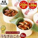 お中元 国産 うなぎおこわセット(6個入り) おこわ 敬老の日 うなぎ 鰻 ギフト 食べ物 プレゼント ウナギ グルメ 誕生日 お祝い 内祝い 結婚祝い 出産祝い 結婚内祝い 出産内祝い 冷凍 食べ物 暑中見舞い 残暑見舞い 食品 送料無料