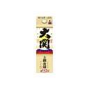 【送料無料1ケース】上撰　金冠　はこのさけ　大関　2L(2000ml) パック　6本入★北海道、沖縄のみ別途送料が必要となります