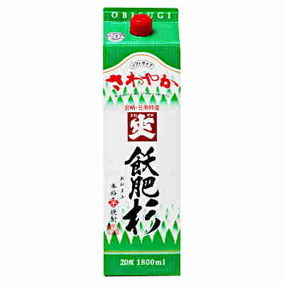 【1ケース】飫肥杉　芋　20度　井上酒造　1.8L　パック　6本入