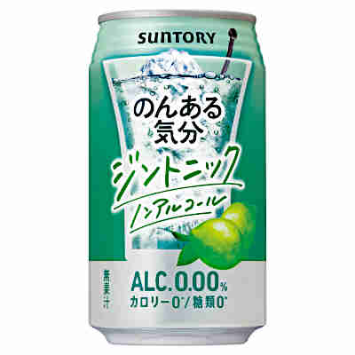 【1ケース】のんある気分 ジントニック サントリー 350ml 缶 24本入