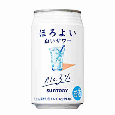 【送料無料1ケース】ほろよい　白いサワー　サントリー　350ml缶　24本★北海道、沖縄のみ別途送料が必要となります