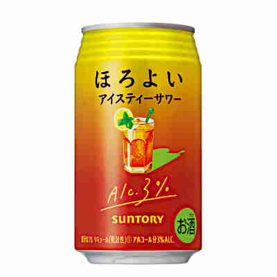 【送料無料1ケース】ほろよい　アイスティーサワー　サントリー　350ml缶　24本入★北海道、沖縄のみ別途送料が必要となります