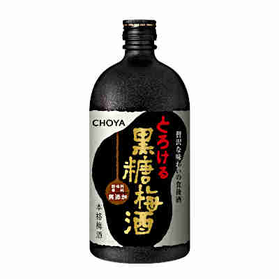 【送料無料1ケース】とろける黒糖梅酒　チョーヤ　720ml　瓶　6本入★北海道、沖縄のみ別途送料が必要となります