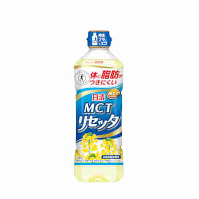 【送料無料1ケース】日清MCTリセッタ　日清オイリオ　600g　ペット　10本入★一部、北海道、沖縄のみ別途送料が必要となる場合があります