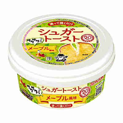 【送料無料1ケース】シュガートースト　メープル風味　ソントン　110g　6個入★一部、北海道、沖縄のみ別途送料が必要となる場合があります