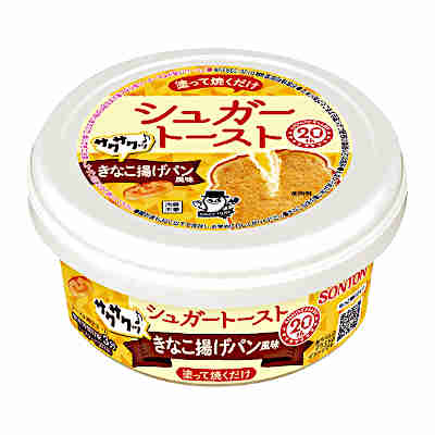 【送料無料1ケース】シュガートースト　きなこ揚げパン風味　ソントン　100g　6個入★一部、北海道、沖縄のみ別途送料が必要となる場合があります