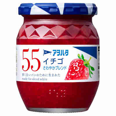 【1ケース】アヲハタ55 ジャム イチゴ さわやかブレンド 250g 6個入