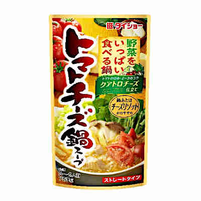 【送料無料1ケース】野菜をいっぱい食べる鍋用スープ　トマトチーズ鍋　ダイショー　750g　10個入★一部、北海道、沖縄のみ別途送料が必要となる場合があります