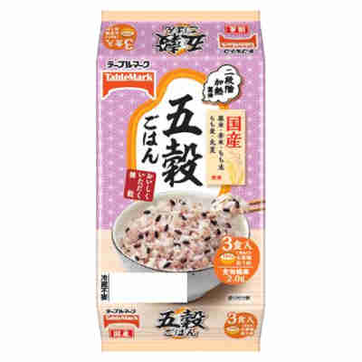 【1ケース】テーブルマーク 五穀ごはん 150g 3食 8個入 【1ケース】テーブルマーク 五穀ごはん 150g 3食 8個入