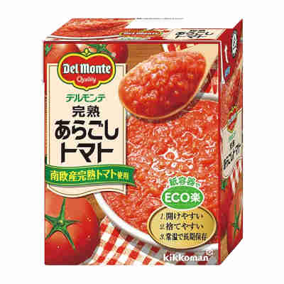 【1ケース】完熟あらごしトマト キッコーマン 388g 12個入
