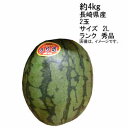 【送料無料】予約 4月下旬-5月上旬発送 小玉すいか うり坊 長崎県 約4kg 個数 2玉 サイズ 2L ランク 秀品★一部 北海道 沖縄のみ別途送料が必要となる場合があります