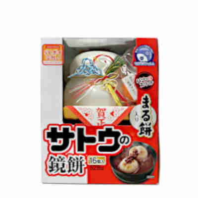 【送料無料】サッと鏡餅　まる餅　16個入　528g　サトウ食品★一部、北海道、沖縄のみ別途送料が必要となる場合があります