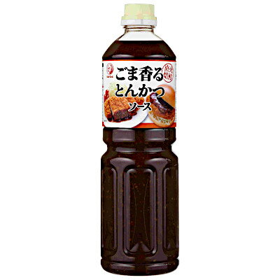 ごま香るとんかつソース　ブルドック　1220g　12本入一部、北海道、沖縄のみ別途送料が必要となる場合があります