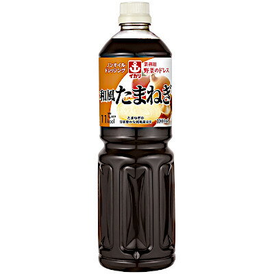 【1ケース】野菜のドレス　和風たまねぎ　イカリソース　1000ml　8本入