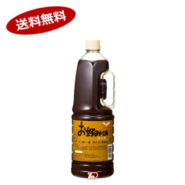 【送料無料1ケース】JAS標準　お好み焼ソース　ハグルマ　1.8L　6本入★北海道、沖縄のみ別途送料が必要となります