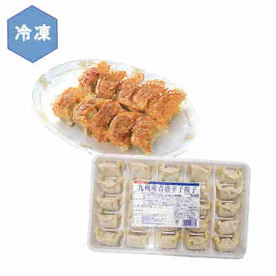 【1ケース】冷凍 九州産 青唐辛子餃子 業務用 JFDA ジェフダ 300g (約12g×25個入) ...